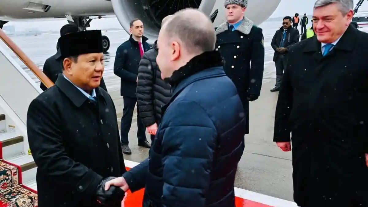 Prabowo&ndash;Putin Bertemu di Kremlin, Fokus Energi dan Pertahanan