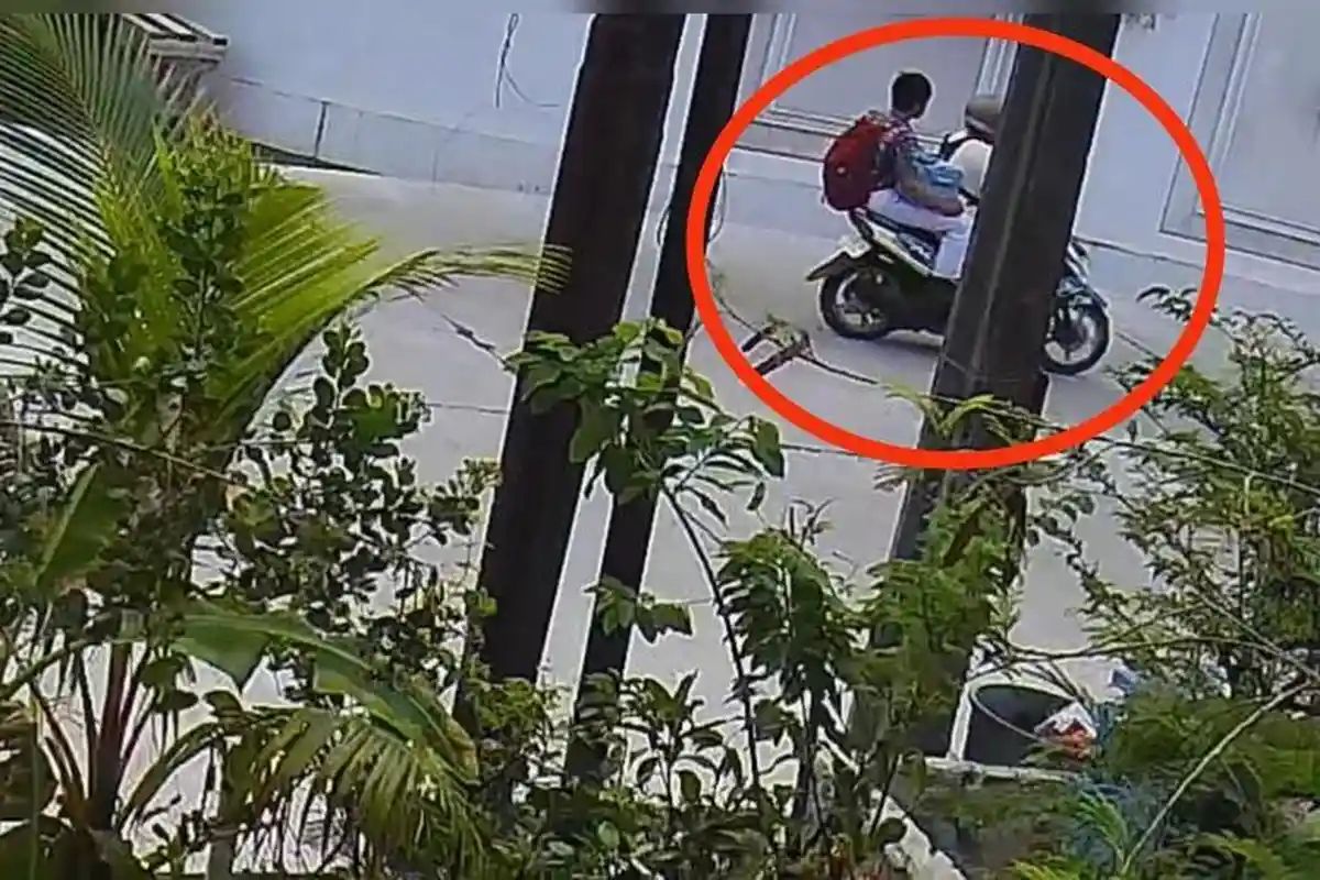 Wajah Terduga Pelaku Beredar, Bawa 2 Tas sebelum Ledakan SMAN 72