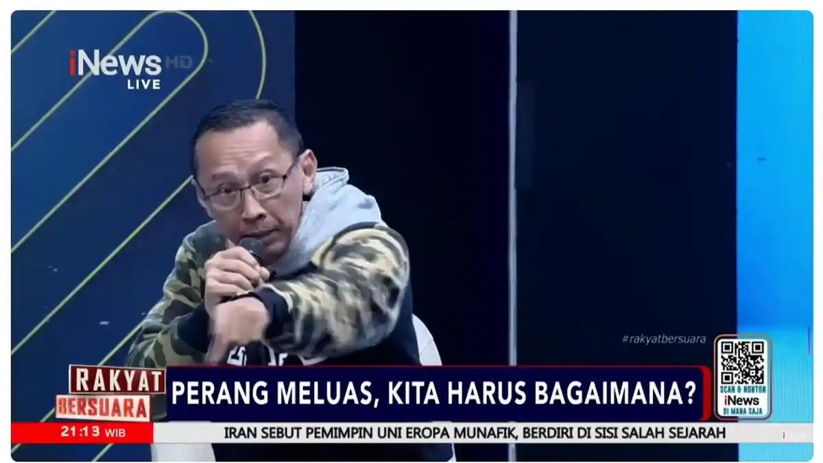 Abu Janda Ngamuk Feri Bahas Utang Indonesia ke Palestina, Berkata Kasar Lalu Diusir 