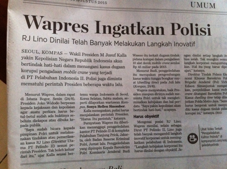 RJ Lino Menangkis 'Kepretan' Rizal Ramli