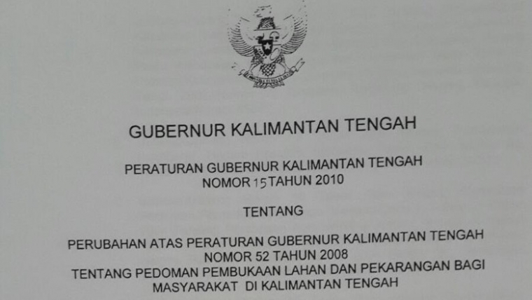 Pemprov Kalteng Izinkan Buka Lahan Dengan Bakar Hutan