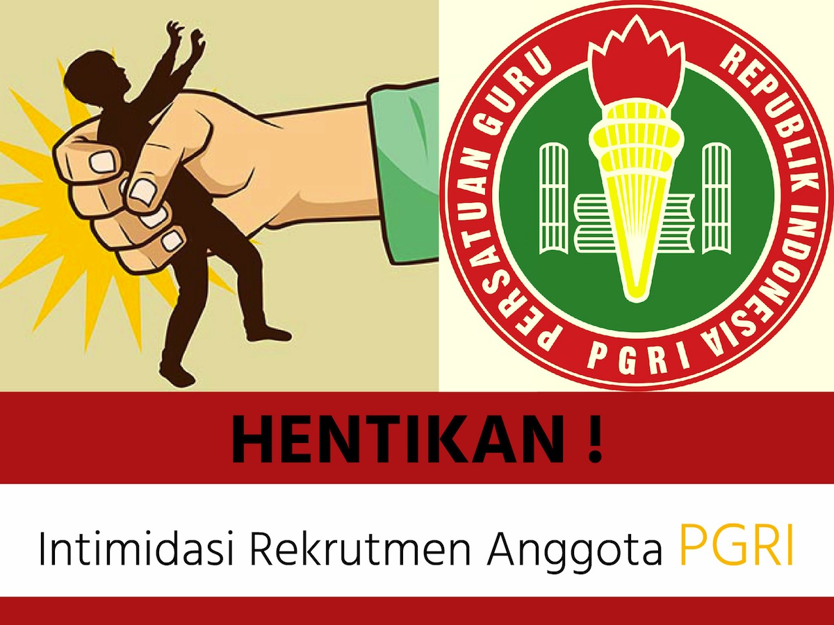 Hentikan Intimidasi Rekrutmen Anggota PGRI