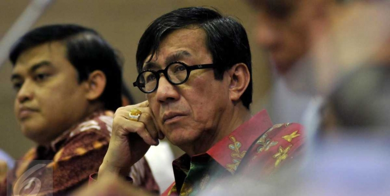 Ikutan Disebut di Kasus E-KTP, Bagaimana Nasib Yasonna Laoly?