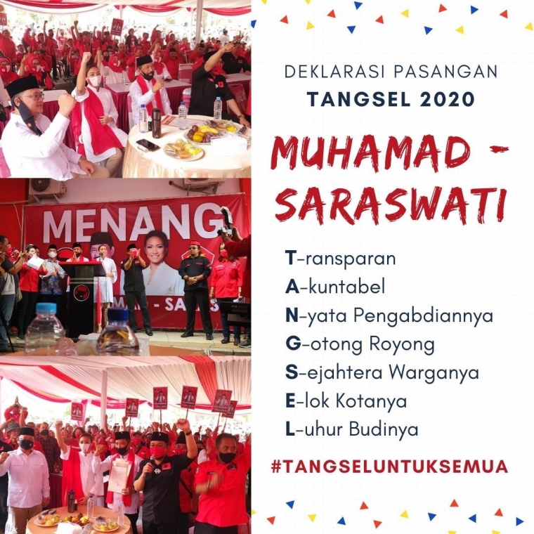 Menarik! Filosofi Tangsel di Visi dan Misi Rahayu Saraswati