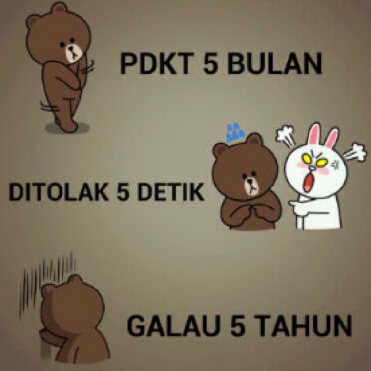 Bertepuk Sebelah Tangan (Sudah Biasa), Ditinggal Tanpa Alasan (Sudah Biasa)