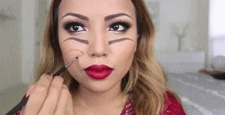 INI DIA THE SUPER DUPER POWER OF MAKEUP GAN! BIKIN PUYENG SUMPAH WKWK