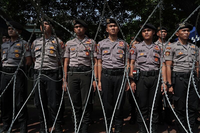 Indonesia Arrests 29 Suspects for Plotting Attacks on Political Rallies