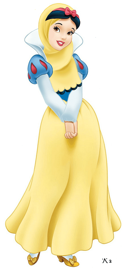 Saat Karakter Disney Pake Hijab