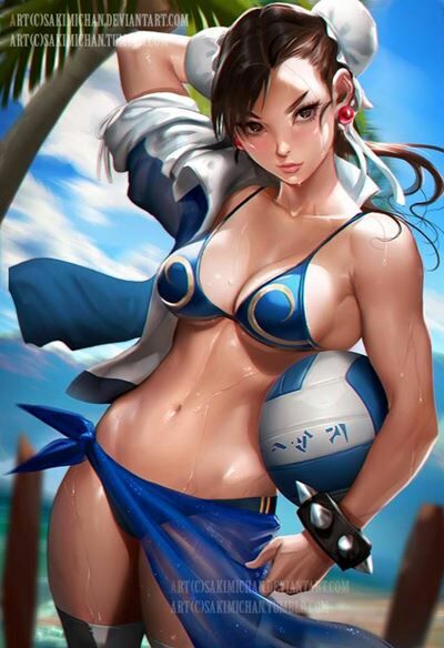 8 Ilustrasi Tokoh Anime yang Disulap Menjadi Super Seksi