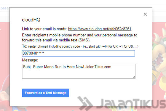 AJAIB! Begini Cara Mengirim Email ke Nomor HP