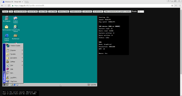 Yuk Bernostalgia! Begini Cara Jalankan Windows 98 di Browser