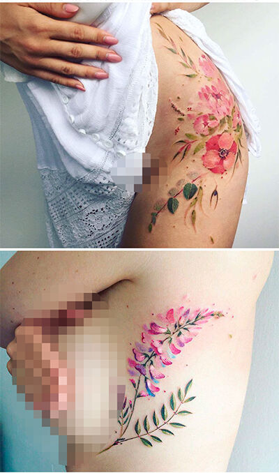 10 Tatto Cewek yang Bikin Otak Cowok Jadi 'Ngeres'