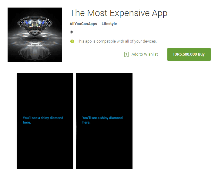7 Aplikasi Termahal di Play Store 2016