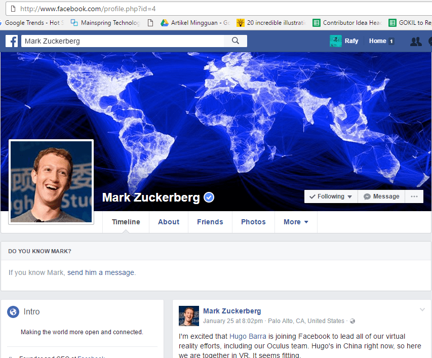 Inilah 10 Orang Yang Pertama Kali Menggunakan Facebook