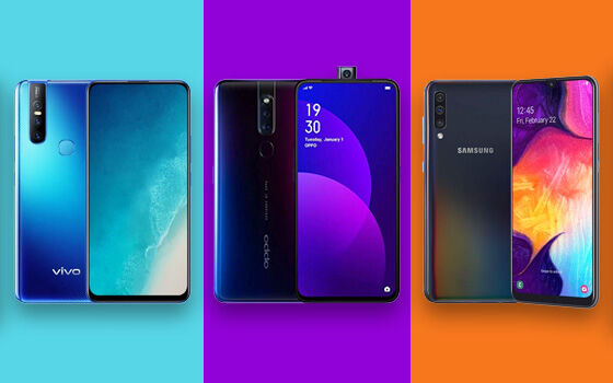 vivo V15 Vs Oppo F11 Pro Vs Samsung Galaxy A50, Mana yang Lebih Kuat?