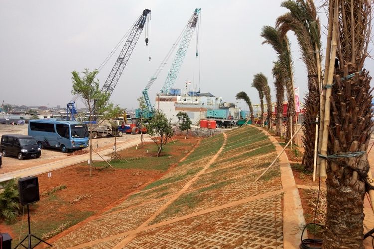 Di Sepanjang Tanggul Laut Utara Jakarta Bakal Dibangun RPTRA