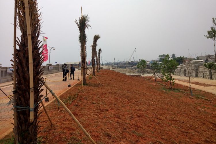 Di Sepanjang Tanggul Laut Utara Jakarta Bakal Dibangun RPTRA