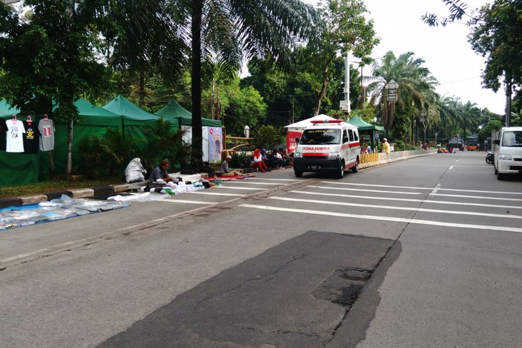 Demo di Depan Lokasi Sidang Ahok Bubar, Jalan RM Harsono Kembali Dibuka
