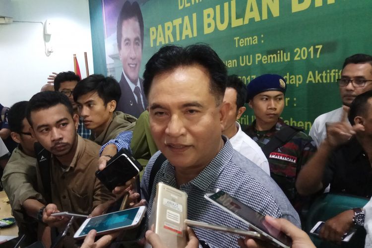 Yusril Akui Uji Materi "Presidential Threshold" Berat