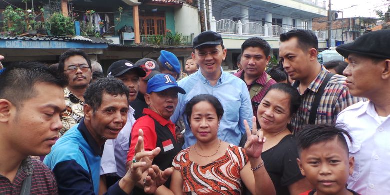&quot;Pas Pak Ahok Jenguk Suami Saya, Tidak Minta Dipilih&quot;
