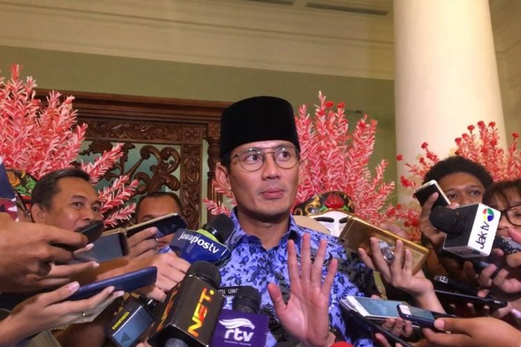 Ini Alasan Sandiaga Uno Tidak Menemui Massa Buruh Kemarin