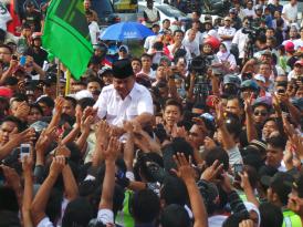 &#91;PANASTAK TAKUT YA?&#93; Prabowo: Banyak yang Takut kalau Saya Jadi Presiden
