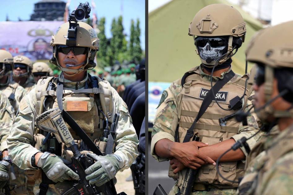 FOTO: Pasukan Khusus TNI Amankan KTT APEC di Bali