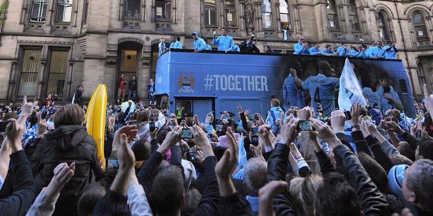 Foto-foto Perayaan Sang Juara Inggris &quot;The Citizen&quot;