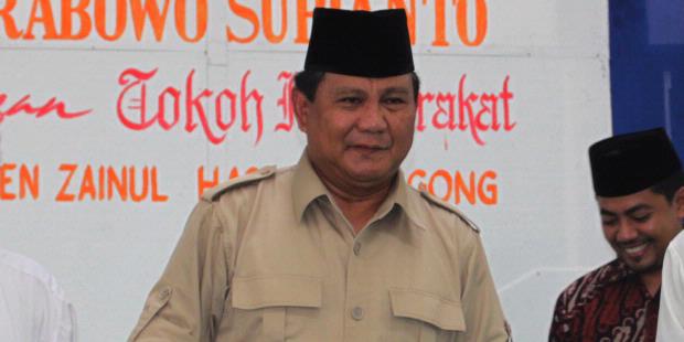 Prabowo: Saya RI 1, kalau RI 2 yang lain lebih pantas