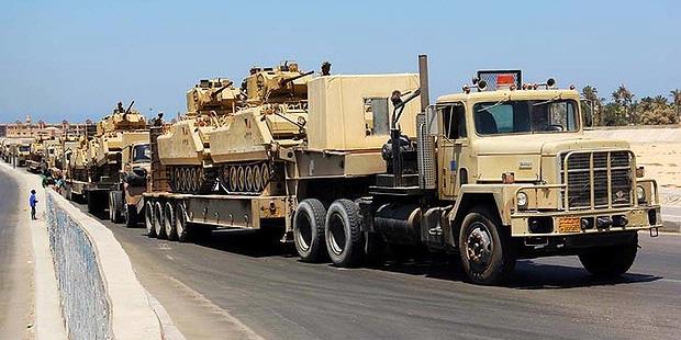 Tank Mesir di Sinai Bikin Israel &quot;Gemes&quot;