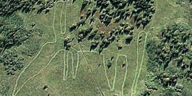Struktur Batu Misterius Berbentuk Rusa