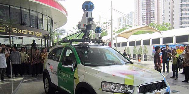 Mobil Google Street View yang Keliling Jakarta 