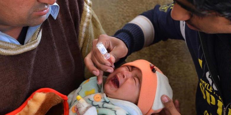 Militan Pakistan Tembak Mati 2 Sukarelawan Imunisasi Polio