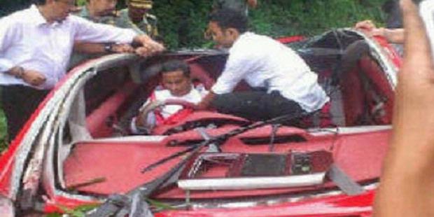 Ada yang Ganti Komponen Rem di Mobil Dahlan Iskan,Menyebabkan Rem Tuxuci Crash