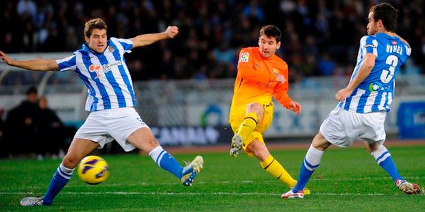 Real Sociedad Kalahkan Barcelona 3 - 2