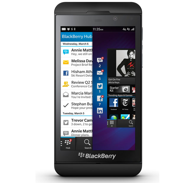 Foto dan Spesifikasi BlackBerry Z10, serta kapan masuk Indonesia?