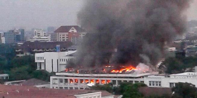 &#91;HOT News&#93;Kantor SetNeg Kebakaran