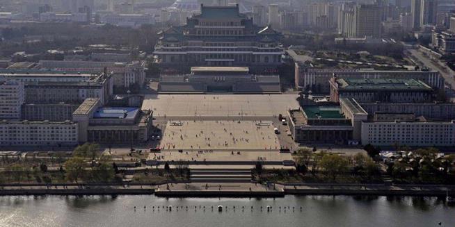Keindahan di Kota Pyongyang