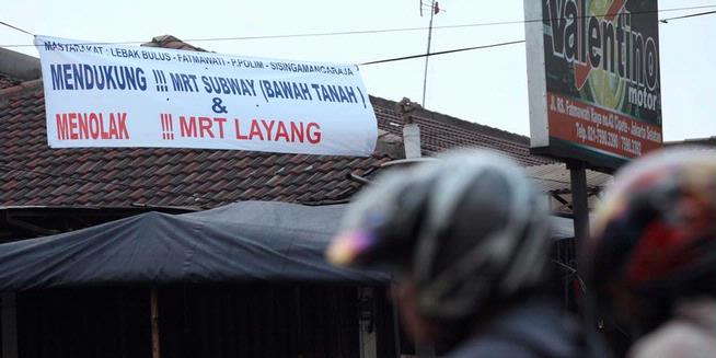 Masih Saja Ngotot Pingin MRT Bawah Tanah....