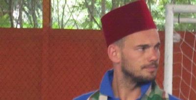 Wesley Sneijder, John Heitinga dkk menjadi anak Betawi