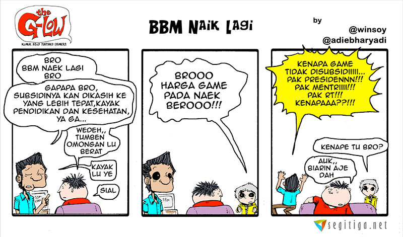 Komik Strip: BBM Naik Lagi