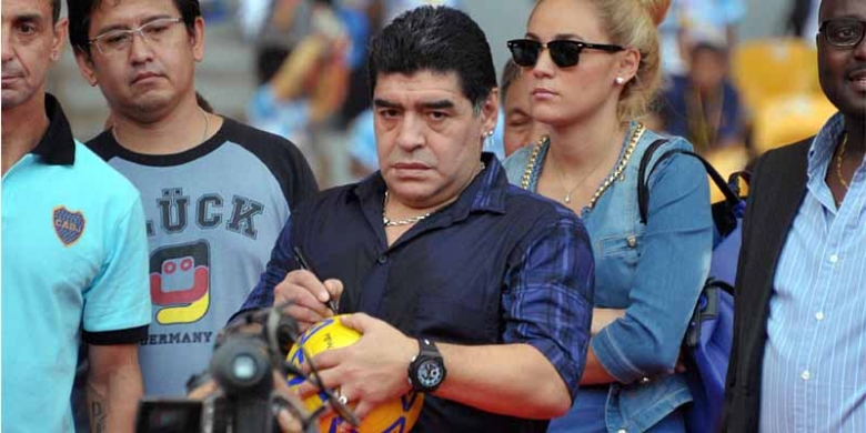 Maradona Marah Lantaran Dimanfaatkan Jadi Alat Politik ( WELCOME TO INDONESIA)