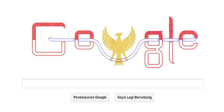 Burung di Google Doodle 17 Agustus Bukan Garuda?