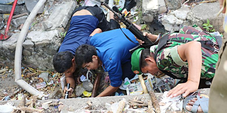 3 Buaya "Bermain" di Saluran Air Bikin Resah Warga