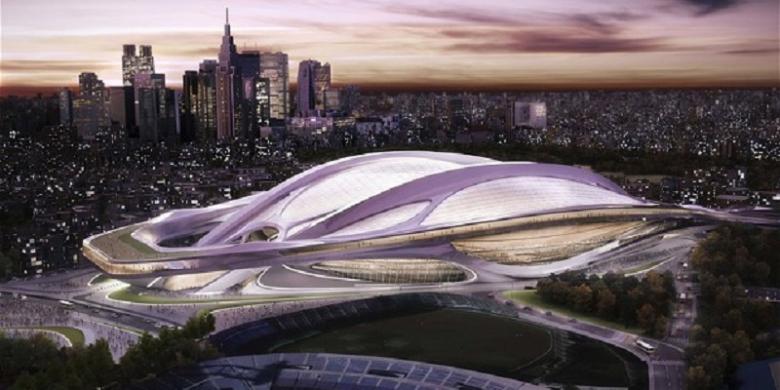  Penampakan Stadion Olimpiade Tokyo 2020