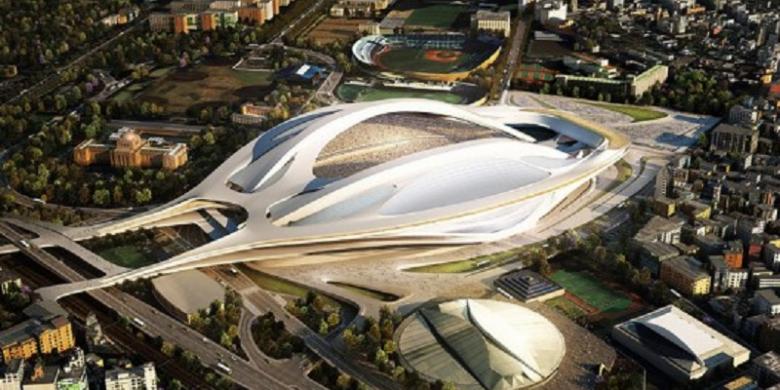  Penampakan Stadion Olimpiade Tokyo 2020