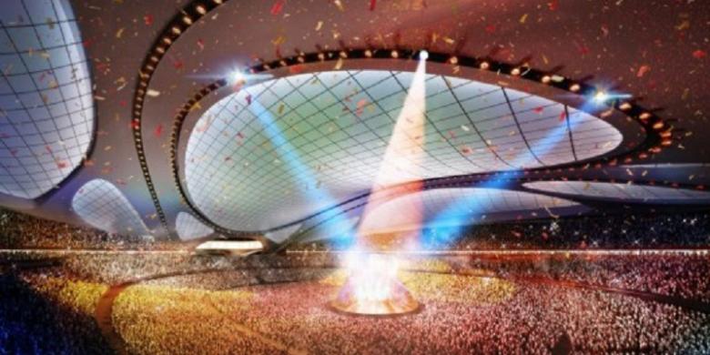  Penampakan Stadion Olimpiade Tokyo 2020