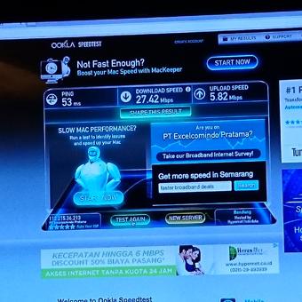XL Pamer Kencangnya Internet 4G