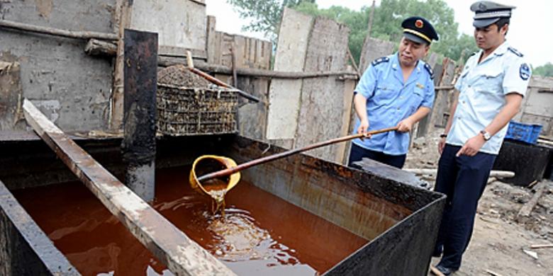 Jual Minyak Goreng dari Limbah Selokan, Pria China Dipenjara Seumur Hidup