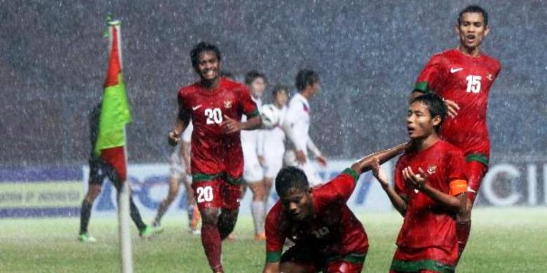 Hattrick Evan Dimas Menangkan Indonesia atas Korea Selatan 3-2 Pra Piala Asia U19